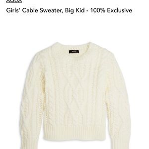 Aqua Girls Sweater